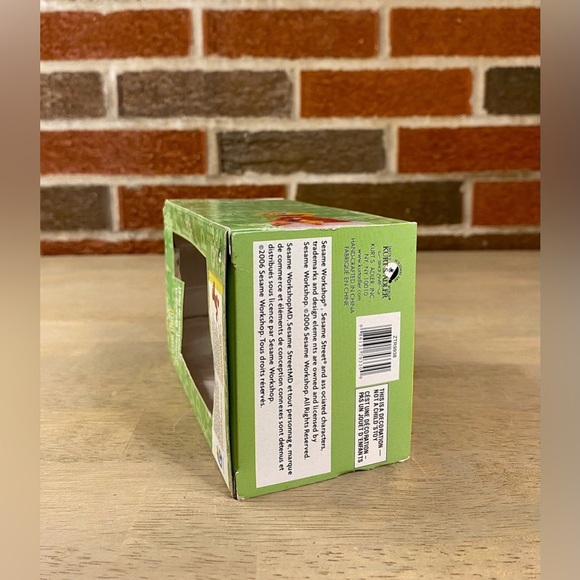 Kurt Adler Sesame Street Christmas Ornament Big Bird 2008 Shopping List - Picture 5 of 6